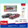 Modelo de Carro de Liga Bentley Flying Spur Brinquedo de Luxo Com Luz Som Para Colecionadores