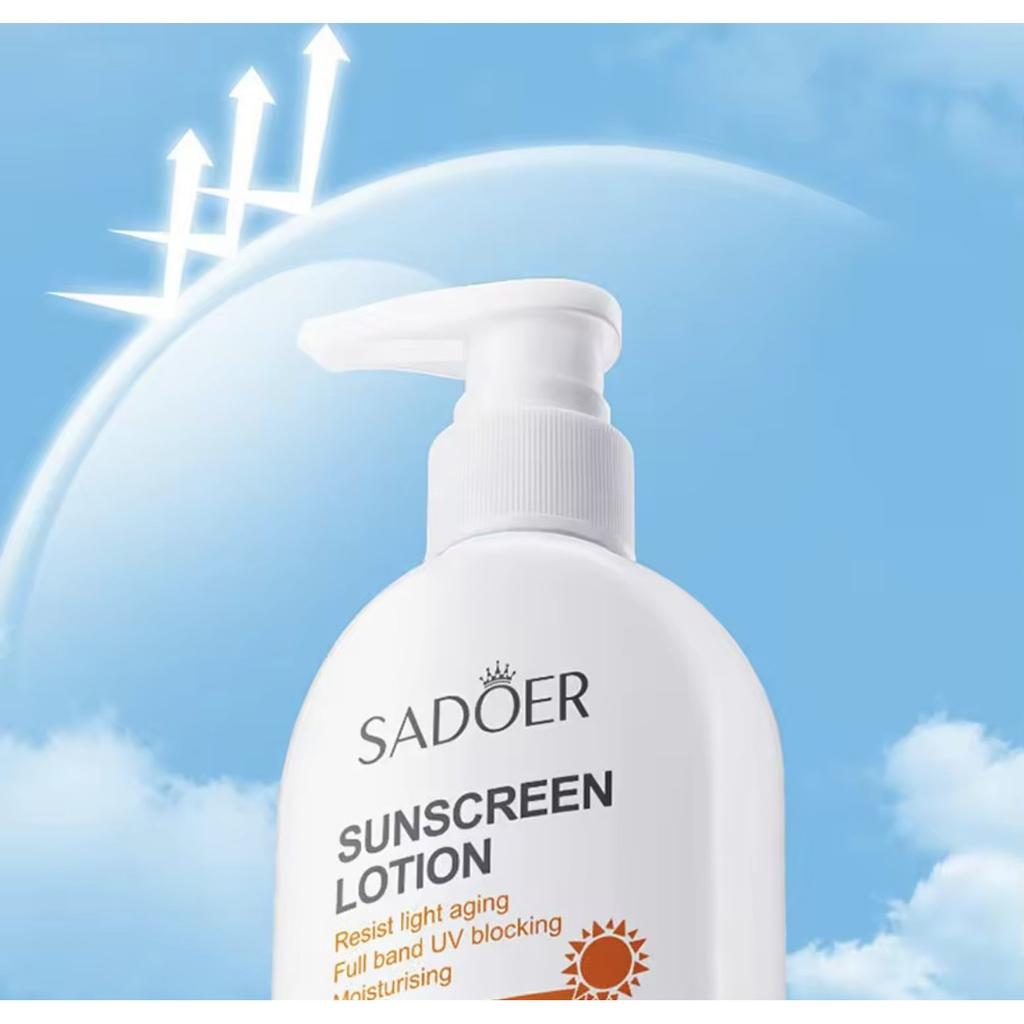 SPF 90+ Sunscreen Lotion 2-Pack, Moisturizing & Antioxidant, Waterproof, Lightweight, for All Skin Types, 2x220g