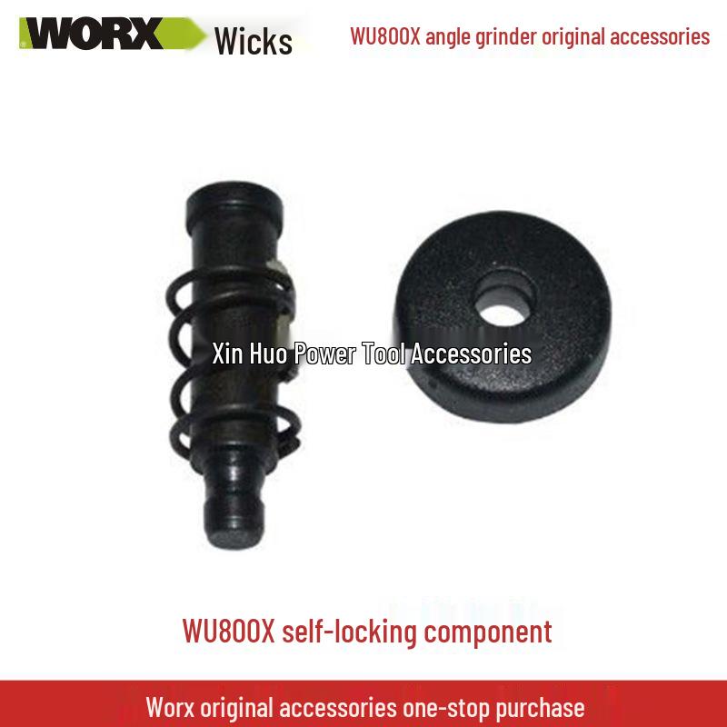 Wickes Angle Grinder Accessory Set: WU800X Head Shell, Carbon Brush, Gear Rotor, Stator, Switch Housing, Spindle.