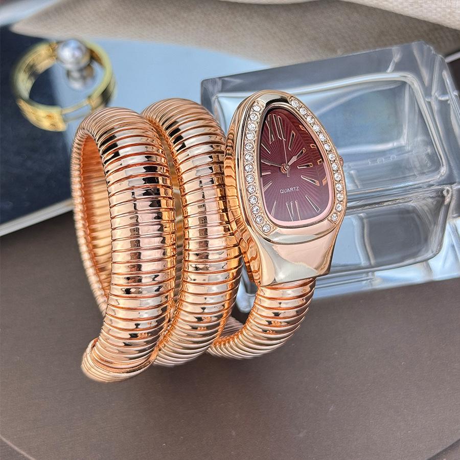 Snake, Ladies Bracelet Watch, Creative Versatile Quartz Watch Personalized Bracelet Watch