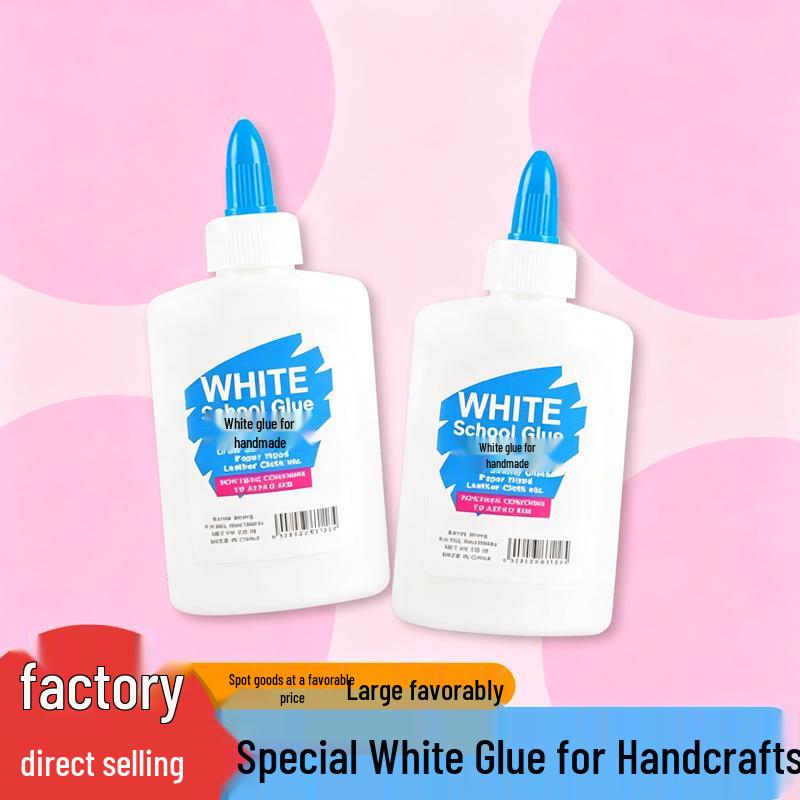 120ML Student Craft White Glue - High Adhesion for DIY, Office & Education