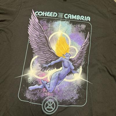 Coheed and Cambria T-Shirt Unisex Cotton Tee All Size S -5XL Unisex T-Shirt