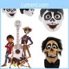 Coco Miguel Movie Hector Rivera Face Cartoon Mask Halloween Costume Cosplay