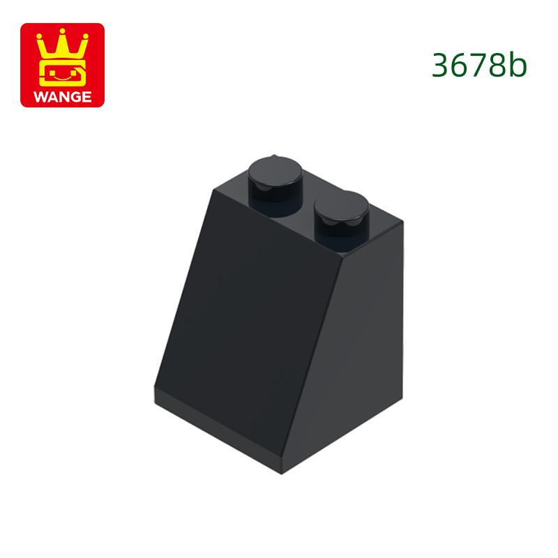 53Pcs/lot 3678 Roof Tile 2X2X2 Dots 65degree Block Moc Hue Accessories Compatible featuring Brick DIY Children's Plaything Assembly
