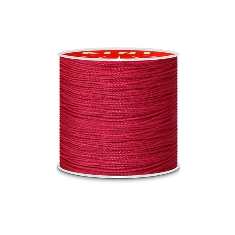 Round Waxed Threads Assorted Colors Waxed Cord Thread Waxed Polyester String for Jewelry Beading Making Hand Stitching глубокий/ярко-розовый