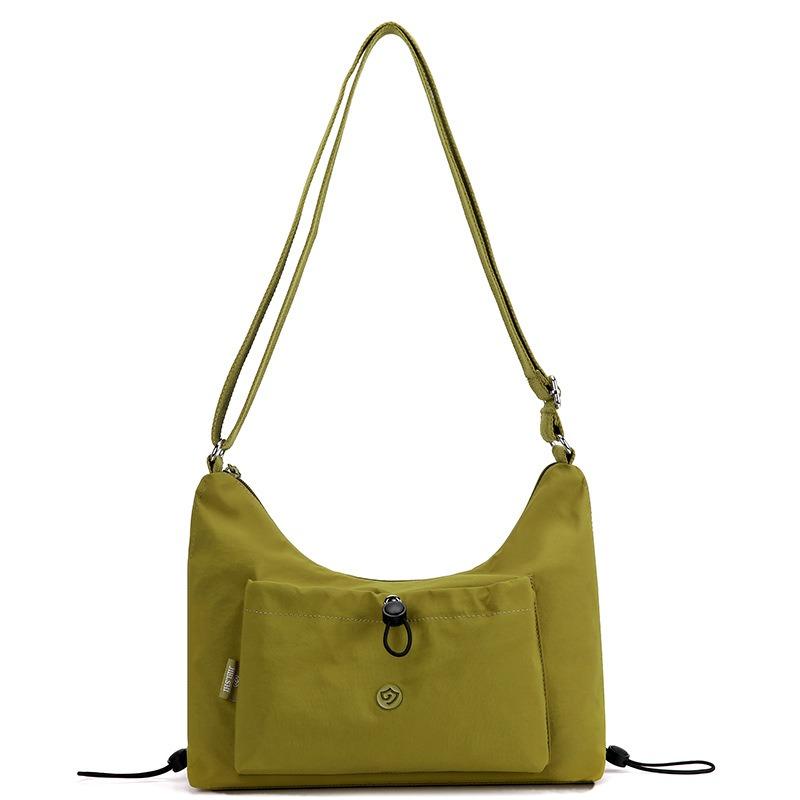 

Stylish and simple nylon bag, new large-capacity casual shoulder bag, tooling, messenger bag, commuter women s bag