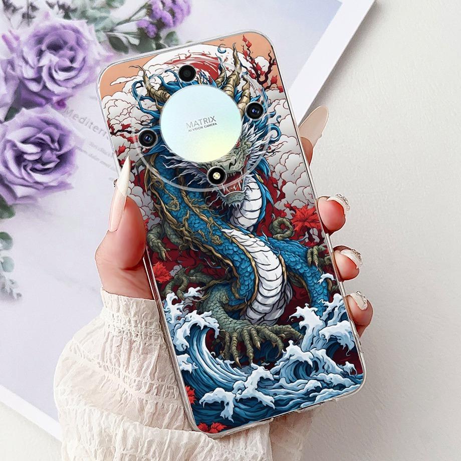 For Honor Magic6 Lite Case ALI-NX3 Popular Fashion Painted Cover Soft Slim Phone Case For Honor Magic5 Lite Magic 6 Lite 5G Bags