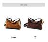 2025 Herbst/Winter Damen High-End Mattleder Unterarm Crossbody Bag - Modisch, Vielseitig, Ein Schulter Knödelstil.