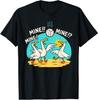 Funny Bird Playing Volleyball Mine Game Day Vibes Sports T-Shirt