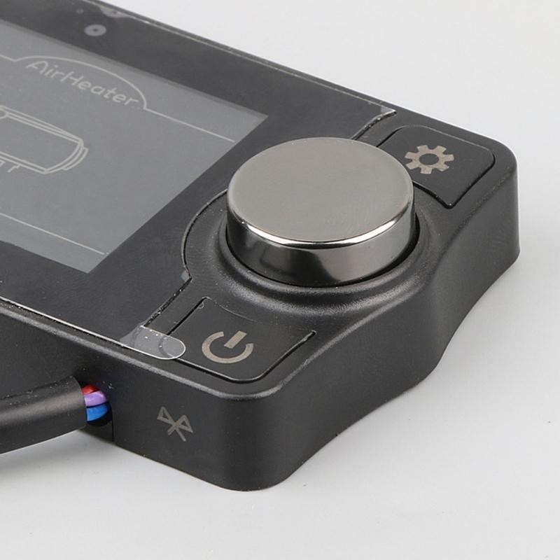 Wysokowydajny sterownik LCD podgrzewacza postojowego z pilotem do podgrzewaczy powietrza 12V 24V w samochodach ciężarowych Wyświetlacz temperatury