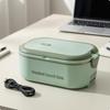 Boîte à lunch chauffante portable électrique pour repas, réchaud électrique pour employés de bureau,