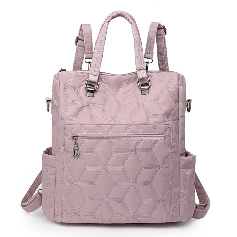 Rucsac multifuncțional pentru femei, geantă de umăr din piele moale