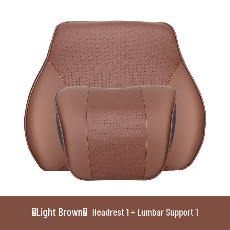 Cuscino per Poggiatesta e Supporto Lombare per Tesla Model Y/3/S/X per Modifica Interni Auto