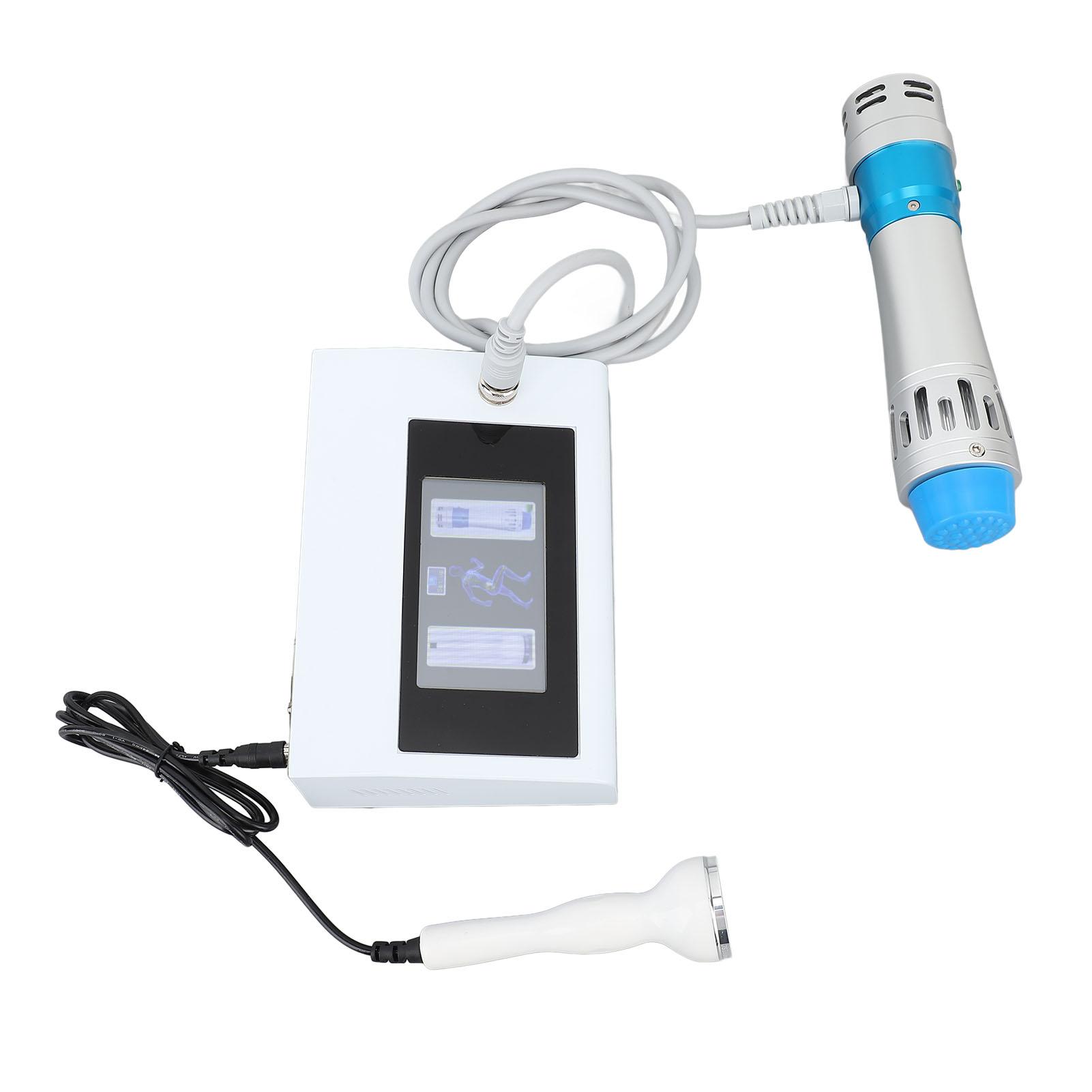 

2 в 1 Ультразвуковой аппарат ударно-волновой терапии ESWT Массаж глубоких тканей Экстракорпоральный аппарат ударно-волновой терапии с US Plug