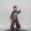BANDAI 17CM Anime Naruto Shippuuden Gaara Stehende Szene Modell Spielzeugpuppe Sammlung Naruto Schreibtischornamente Actionfigur PVC