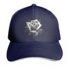 black rose Baseball Cap Hat Luxury Brand party Hat Wild Ball Hat Funny hats Boy Womens