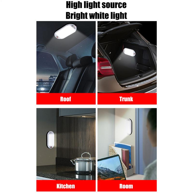 Car Ceiling Lights Super Bright Ceiling Work Lights For Enhanced Illumination Multifunctional Interior Reading Lamp Non-Glare