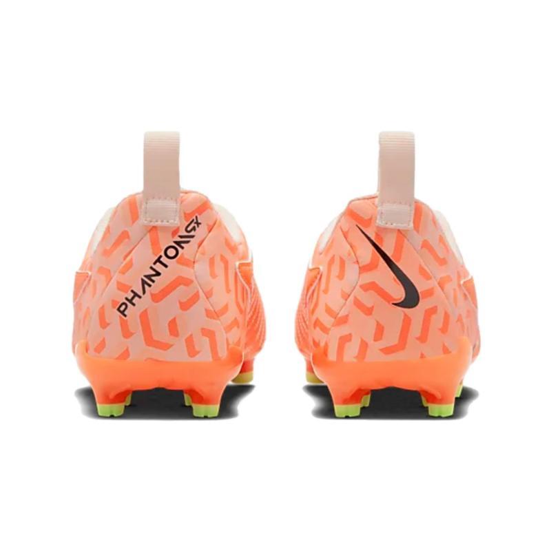 Nike Phantom GX Academy Jr. Phantom GX Academy Slip Resistant Low Top Kids' Soccer Shoes Orange Black Kids Sneakers DZ3494-800