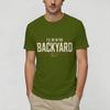 Be In The Backyard Funny TShirts Unisex Vintage Cotton Tee Shirt Crew Neck Short Sleeve T Shirt Plus Size Clothing