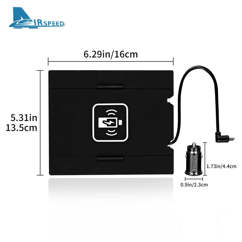 Car Wireless Charger for Honda Civic 11th Gen   Mobile Phone Fast 15W Charging Holder for Charger Board Accessories