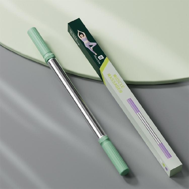 Multifunction Fitness Roller With Reinforced Steel Shafts Deeply Pressure Muscle Relief Compacts Travel Friendly Design