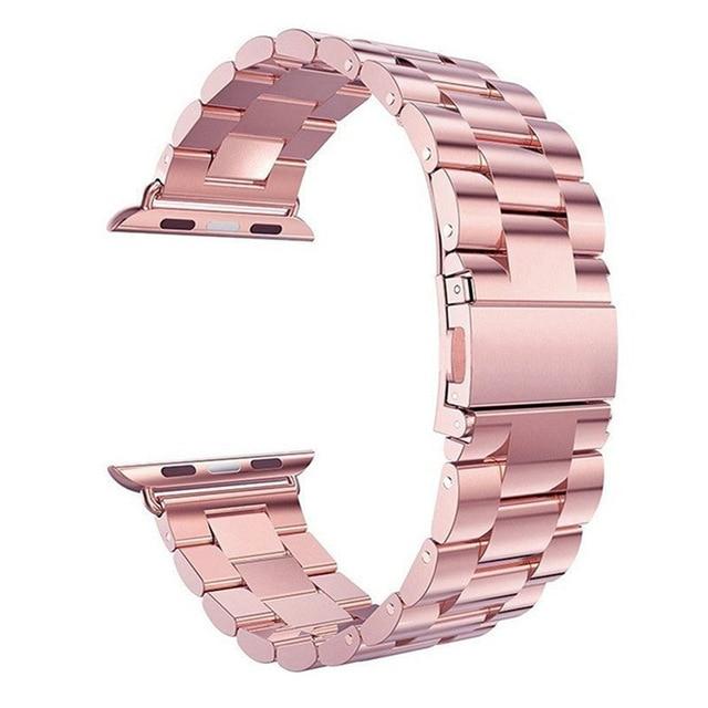 1Pc Stainless Steel Replaceable Wristband For Apple Watch Band 38/40/41/42/44/45/49/46MM For Apple Watch Strap Ultra 11 10 9 8 7 6 5 4 3 2 1 SE Band