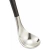 Sori Yanagi's Tsubame-Sanjo Stainless Steel Black-handled Sugar Ladle Features a Simple, Easy-to-use Design and a Matte Finish. It's Dishwasher Safe a