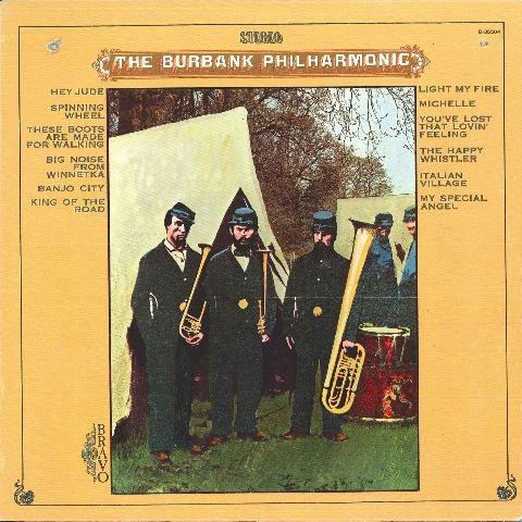 LP Record BURBANK PHILHARMONIC First Album Maybe The Last B35504 Bravo 1970 US Jazz Used