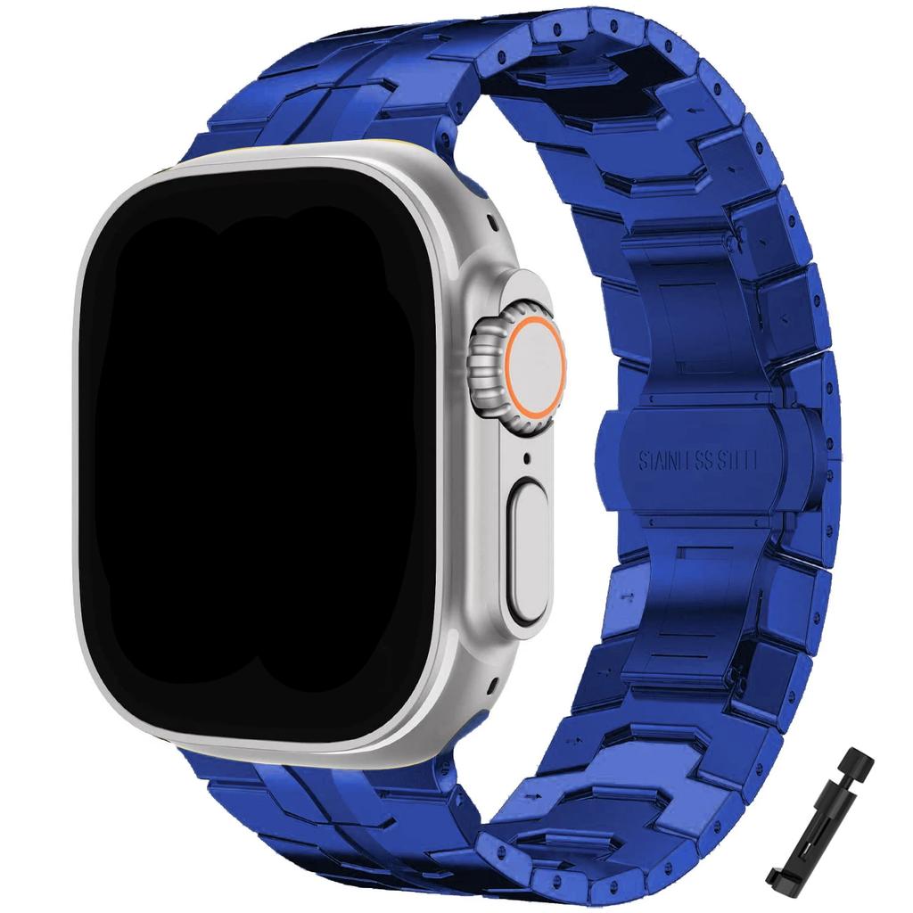 Stainless Steel Band for Apple Watch Ultra 3 Strap 49mm 46mm 44mm 42mm 41mm 40mm Metal Bracelet for IWatch 11 10 9 8 7 6 5 4 SE
