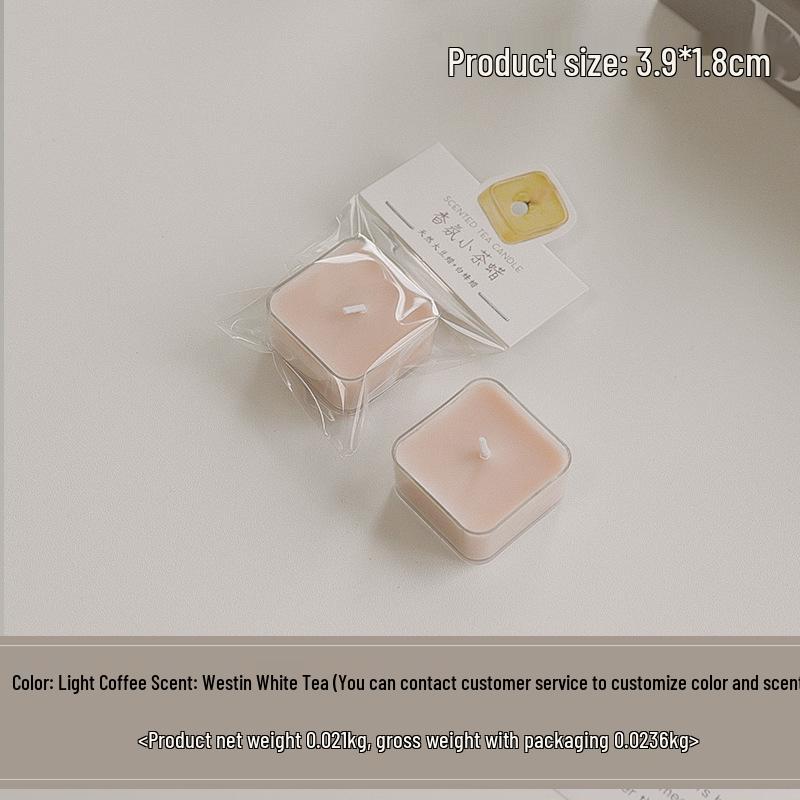 Colorful Heart-Shaped Scented Tealight Candles for Aromatherapy and Celebrations