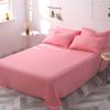 Flat Sheet Soft Skin-friendly Washable Bedspread Simple Protector Dust-proof Students Bedding Fitter Mattress Cover Comfortable