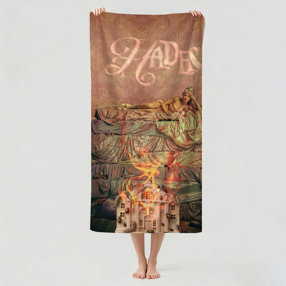 American singer M-Melanie Martinez Towel Drying Bath Towel Applicable To Light Swimming Camping Yoga Beach Out