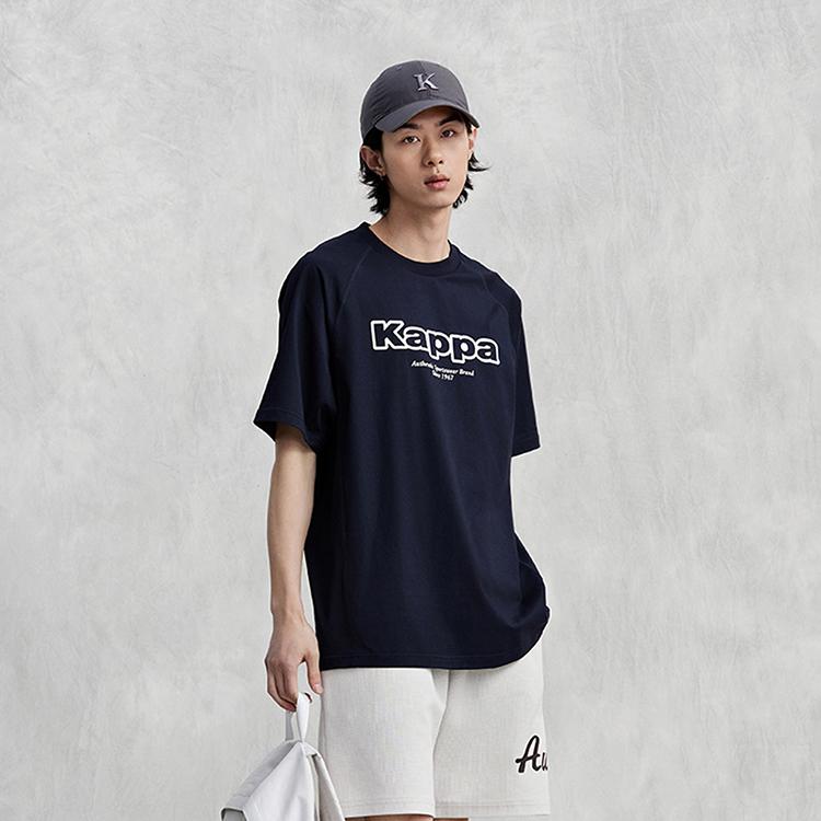 Kappa T-Shirts Men's Crew Neck Moderate K0E32TD01M