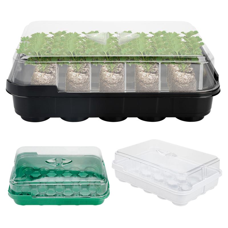 Buy 20holes Garden Pot Grow Box Garden Yard Tray Plant Seed Nursery ...