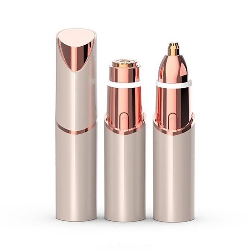 New 2-in-1 lipstick style shaver, electric shaver, rechargeable portable shaver, fully usable for the whole body