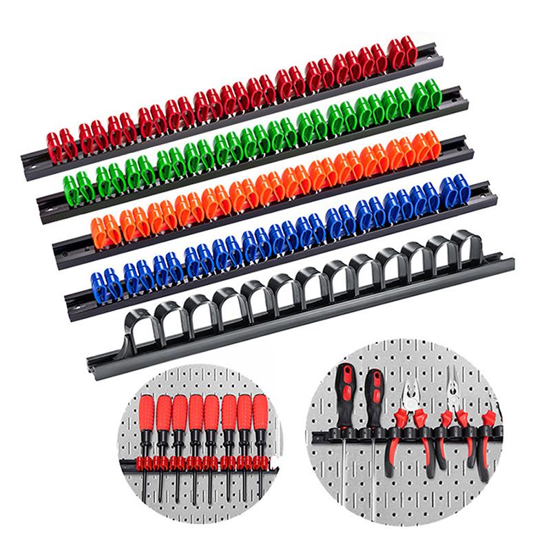 Skruvmejsel Organizer Verktygshållare Vägg Organizer Väggfäste För Vice skiftnyckel Tång Skruvmejsel Organization Display Rack
