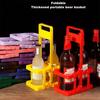 1Pcs Basket Cup Organizer Beer Bottle Carrier 2 Holes Drink Holder Durable Beer Rack