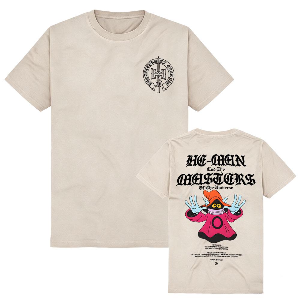 TV ORKO Masters of The Universe T-shirt Summer Cotton Short Sleeve Female Tshirts Unisex Streetwear O-neck Casual Graphic Merch