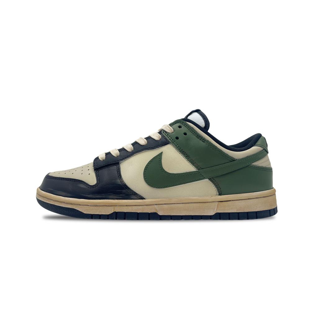 Nike Dunk Slip Resistant Abrasion Resistant Low top Skateboard Shoes Unisex Olive Green DD1391-100(Team188-)