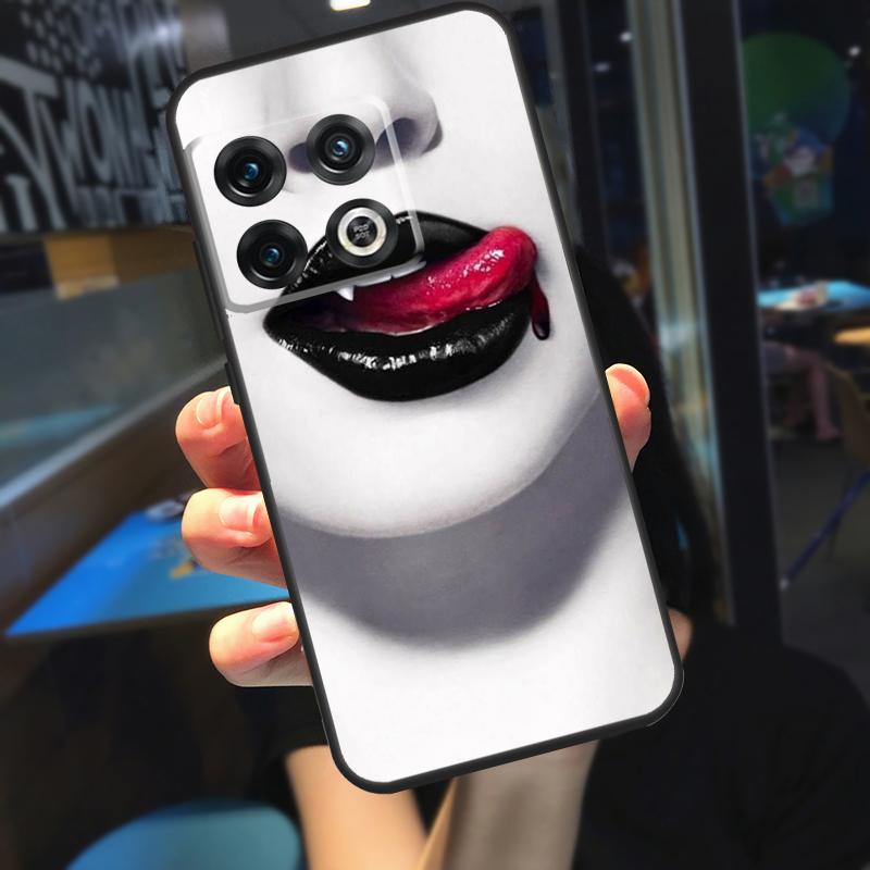 Sexy Vampire Lips Funda For OnePlus 13 12 R 11 9 10 Pro 8T 9RT 10T OnePlus Nord 4 CE 2 3 Lite N30 N20 Case