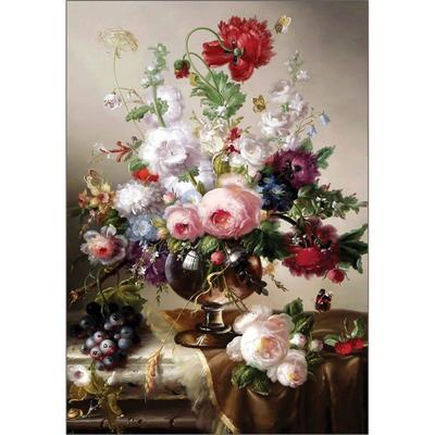 Quebra-cabeça Vaso de Flores e Borboleta da Coreia Jigsaw Puzzle 3166, Cores Misturadas, Quebra-cabeça de 1000 Peças, Jogos Infantis, Brinquedos Educativos
