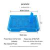 Carlov Dog Training Pad for Small Teacup Dogs - Independently Packed Flat Toilet