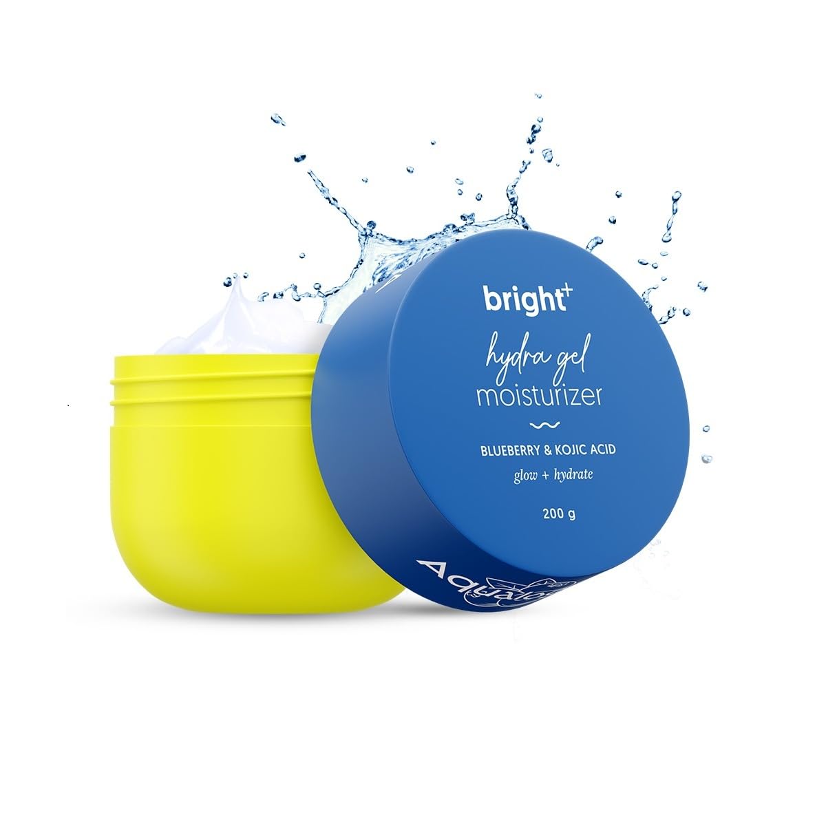 Aqualogica Bright+ Hydra Gel Moisturizer 200 g Pack Of 1 For 24-Hour Hydration & Bright Skin