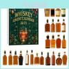 Kerst Fles Stijl Acryl Adventskalender Met 24 Verrassings Blind Boxes Voor Vakantiefeest Decoratie