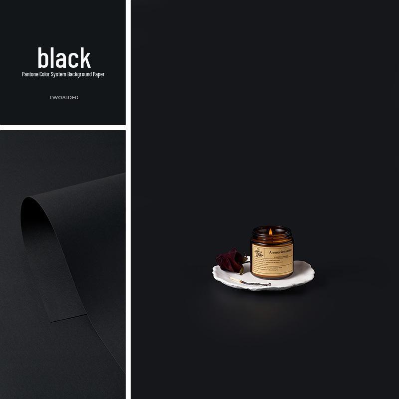 Macaron Colored Photography Background Paper - White, Blue, Red, Gray, Green, Pink, Beige Monochrome Cardstock Base