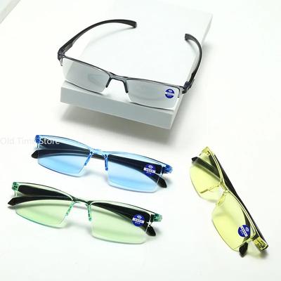 Inteligentne Okulary z Automatycznym Zoomem Okulary do Czytania Blokujące Niebieskie Światło Męskie Damskie Optyczne Okulary Komputerowe