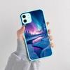 Beautiful Northern Lights Phone Case For IPhone 14 11 12 13 Mini Pro Max 8 7 Plus X XR XS MAX Translucent Matte Cover