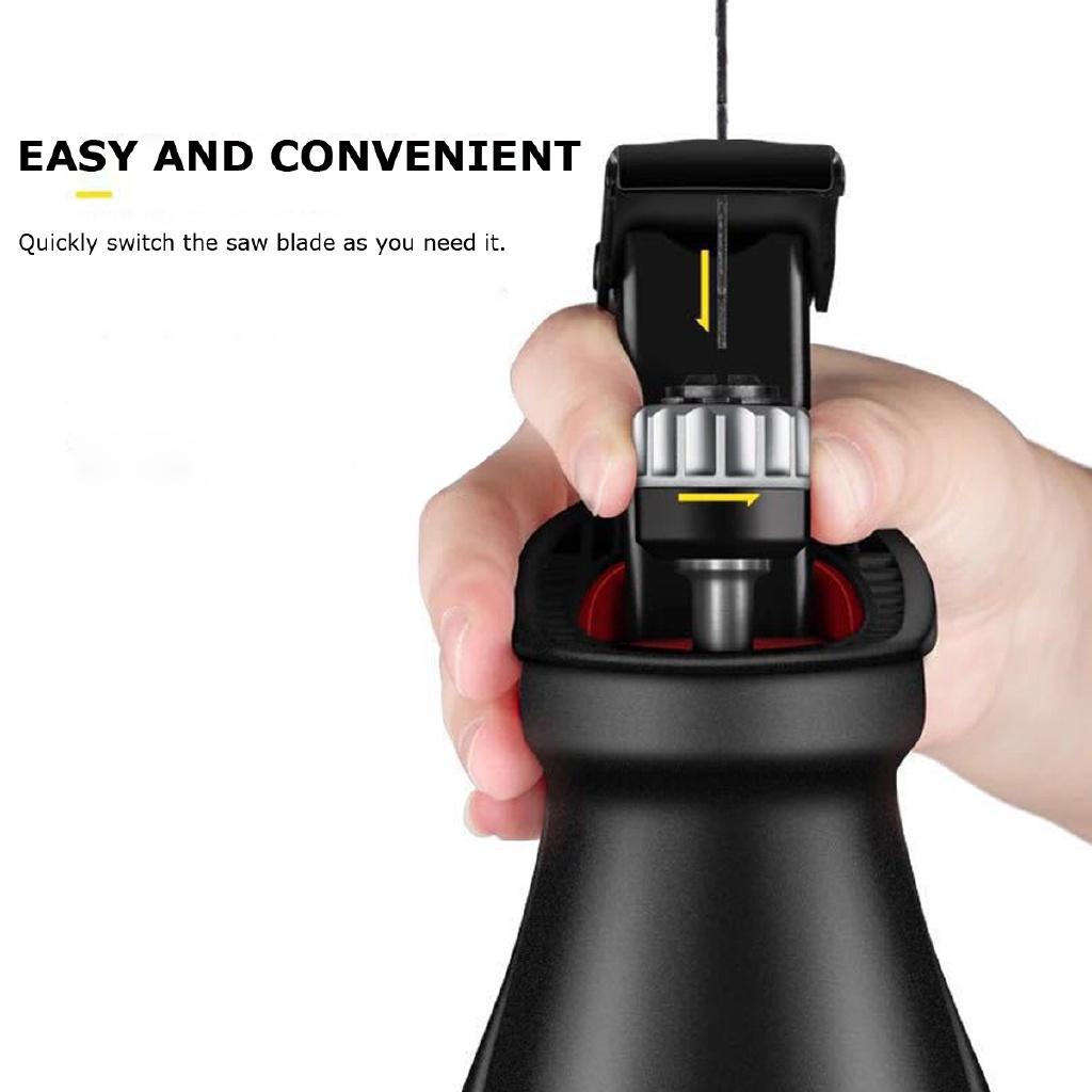 220V 50Hz Electric Reciprocating Sabre Saw 2 Blades Wood Metal Plastic Pruning 900W