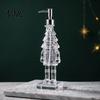 Modern Bathroom Accessories for Christmas Theme Hand Soap Dispenser, Nutcracker/Santa/Snowman/Cookie Man/Christmas Tree Shape, 55 Ounce Santa
