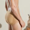 Men Underpants Hollow Out Breathable Thick Fake Butt High Elastic Butt Lifted See-through